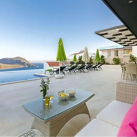 Sleeps 10 Pool Air Con Wifi Vila Kalkan